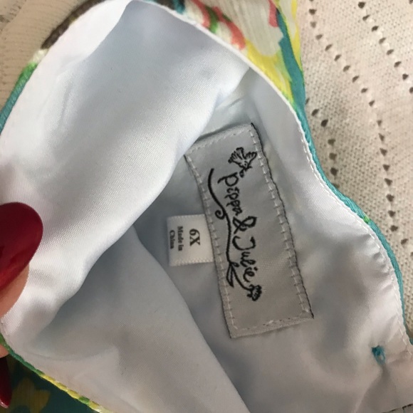 Bonnie Jean Easter/Spring Dress 6X - Picture 6 of 7